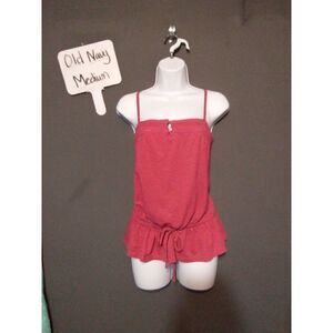 Old Navy pink loose tank top size medium